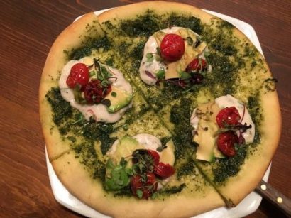 pizza z kapustą