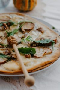 pizza z gruszką